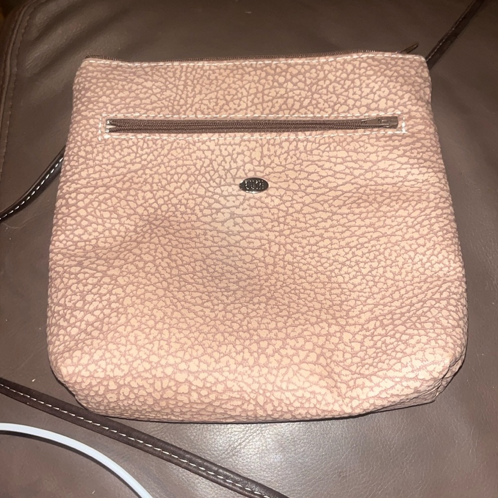 Bush Australia Kangaroo Shoulder Bag Crossbody Tan 8x8